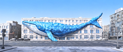 Wyland Whale, Anchorage