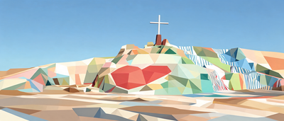 Salvation Mountain, California