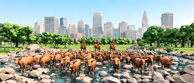 Pioneer Plaza, Dallas