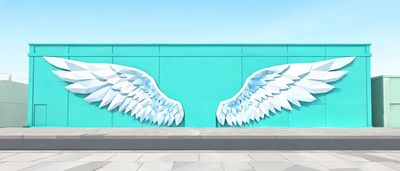 Wings Mural, Nashville