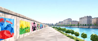 East Side Gallery, Berlin