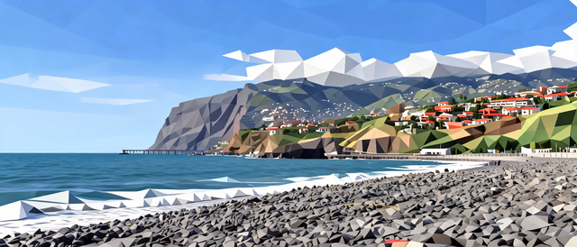 Praia Formosa, Funchal