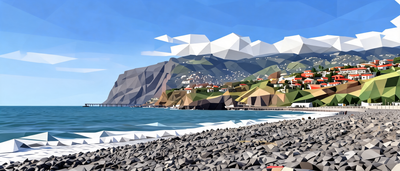 Praia Formosa, Funchal