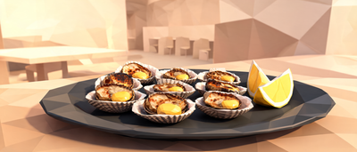 Grilled Limpets, Funchal