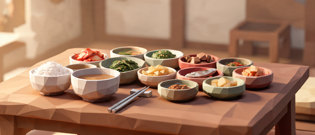 Korean Set Meal, Seoul