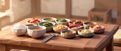 Korean Set Meal, Seoul