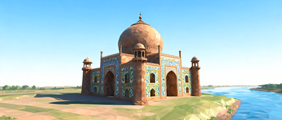 Chini Ka Rauza, Agra
