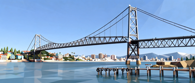 Hercílio Luz Bridge, Florianópolis