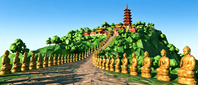 Ten Thousand Buddhas, Hong Kong