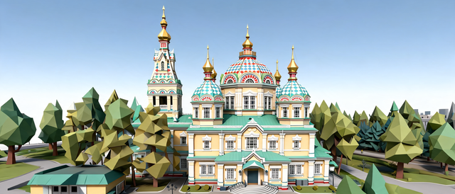 Ascension Cathedral, Almaty