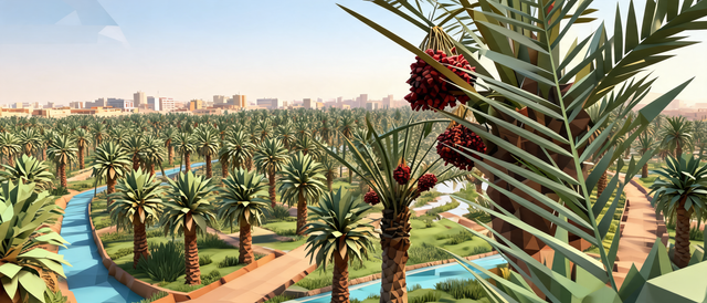 Al Ain Oasis, Abu Dhabi
