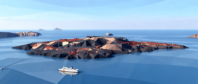 Nea Kameni, Fira