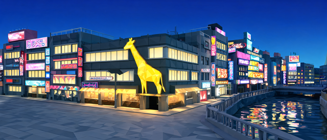 Giraffe, Osaka